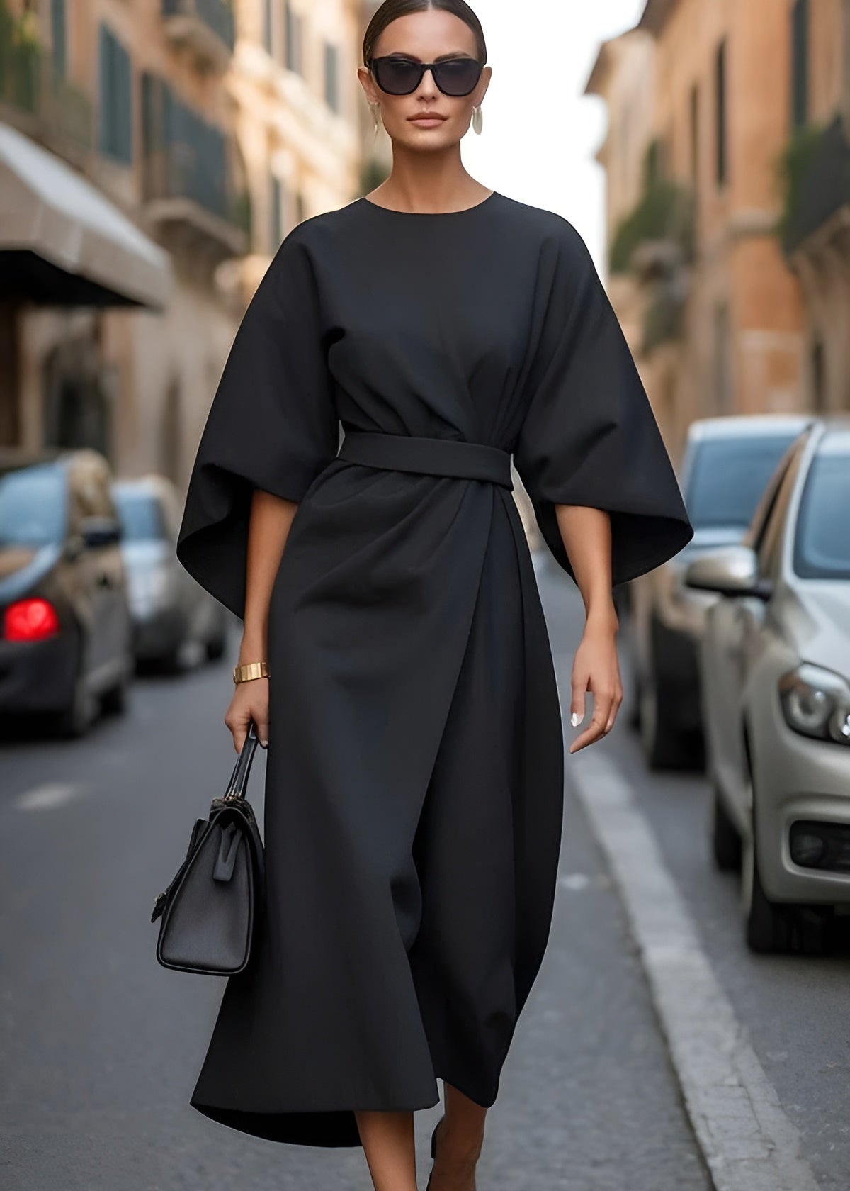 Voltare l The Most Elegant Dress with Sleeves