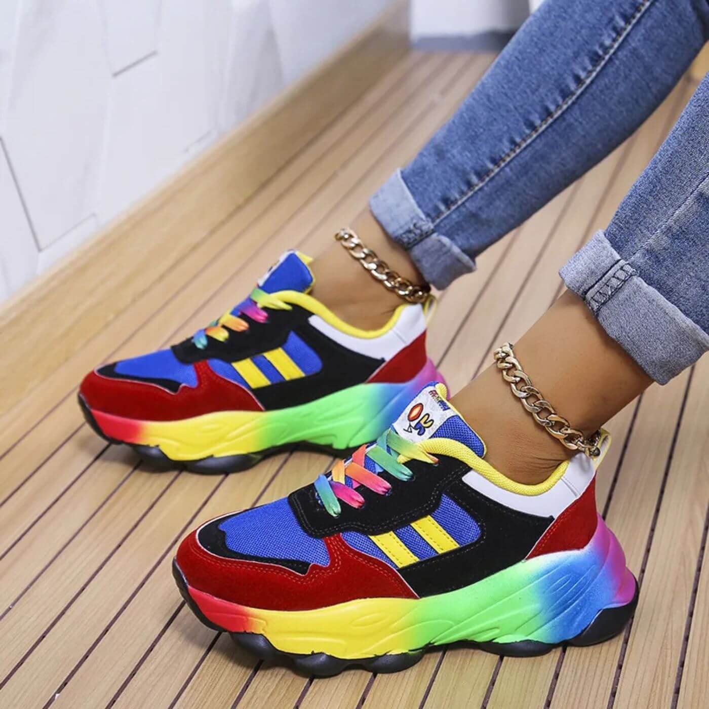 Voltare l  Colourful Orthopedic Sneakers