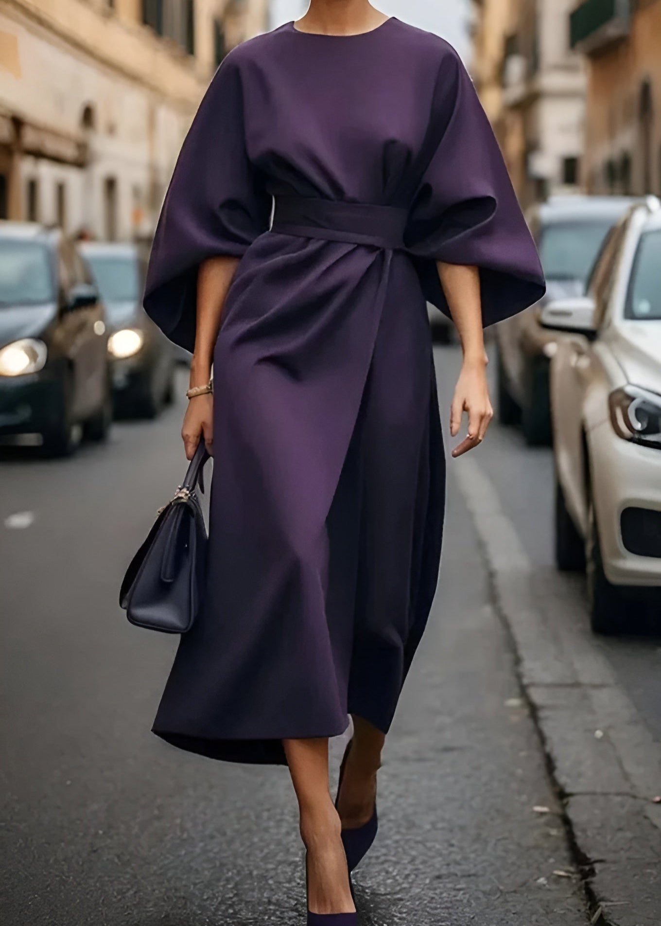 Voltare l The Most Elegant Dress with Sleeves