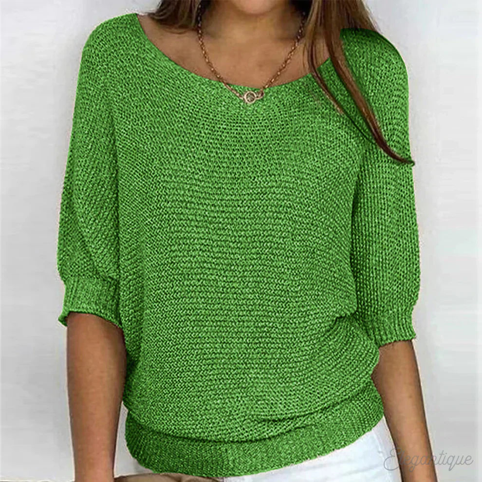 Voltare | LOOSE KNITTED BLOUSE